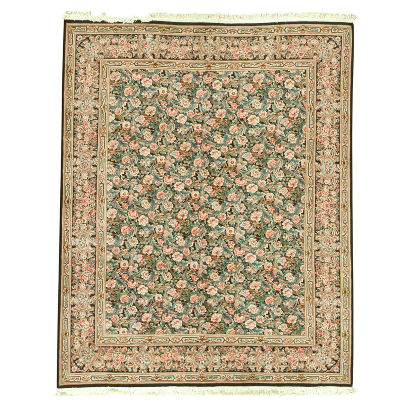 Hand Knotted Wool Oriental Indoor Rug