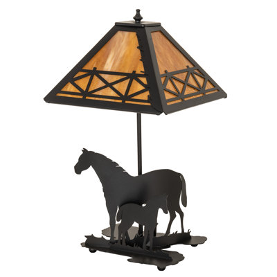 Rustic Lodge Table Lamp