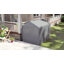 Garden 7 ft. W x 5 ft. D Galvanised Steel Storage Shed