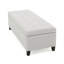 Banc de rangement capitonné en tissu-1663925343