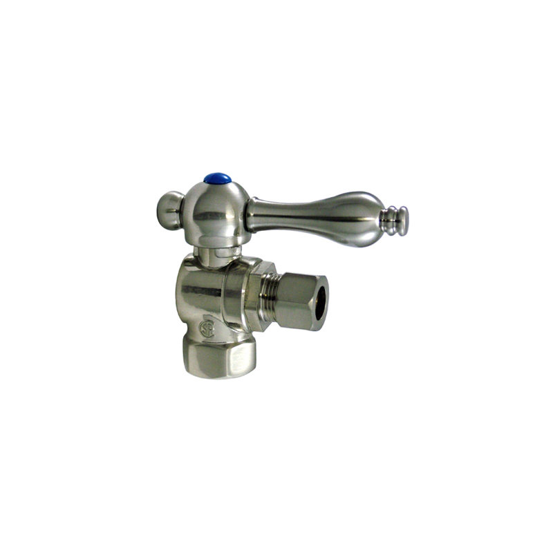 Quarter Decorative Turn Valves, Satin Nickel