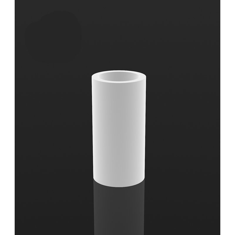Pot à fleurs en résine Cilindro, H 31,5 po x l 15,75 po x P 15,75 po