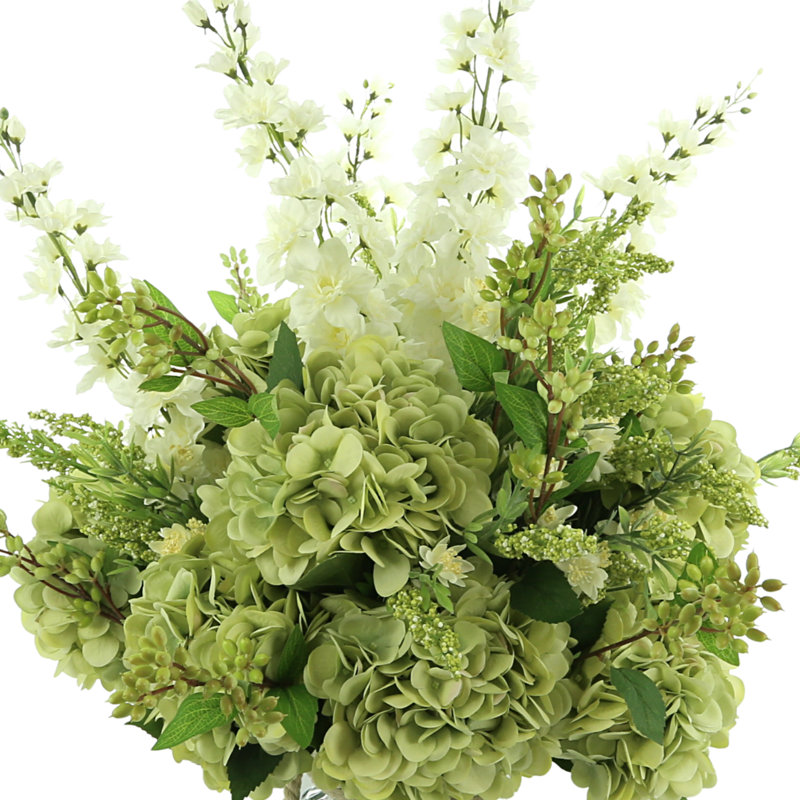 Hydrangea Floral Arrangement in Vase