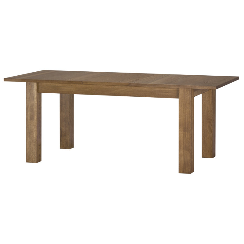 VELVET Solid + Manufactured Oak Wood Extendable Dining Table (160-250 cm)