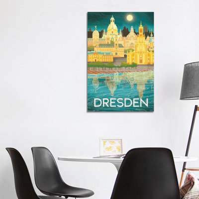 Germany-Dresden 1 Piece Wrapped Canvas Wall Art