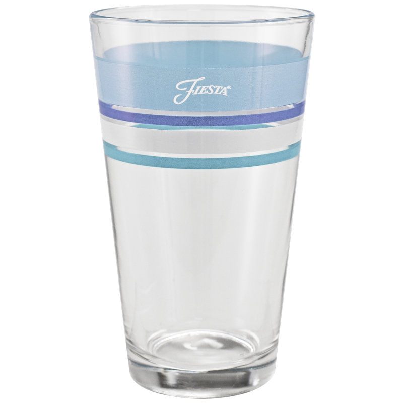 Verre bordeaux Fiesta Coastal Blues , Glacière effilée 16 onces