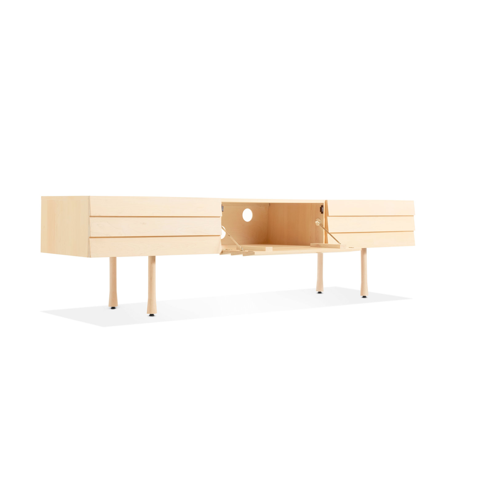 Lap 2 - Drawer Dresser, Whitewashed Maple