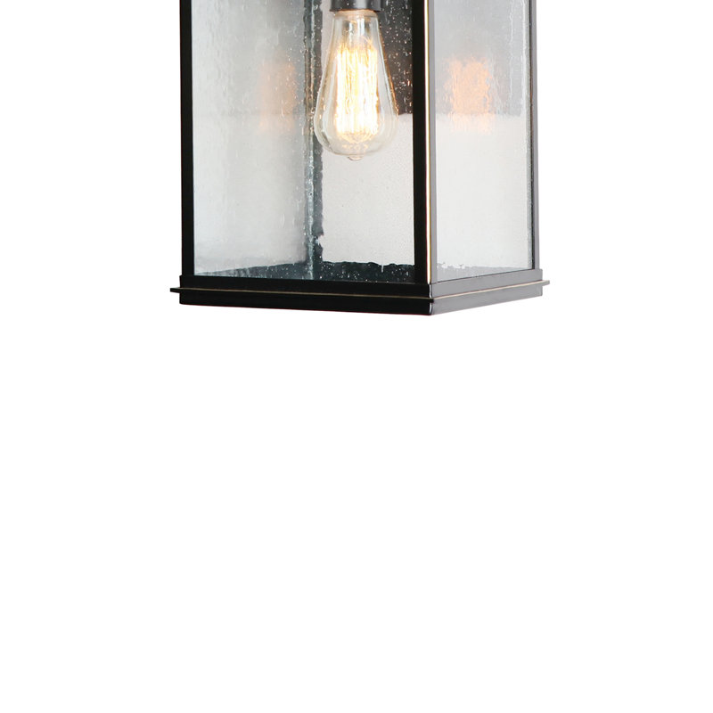 Lanterne murale noire Humansville Imperial, H 18,6 po x l 8,25 po x P 10 po