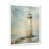 White Single Picture Framed