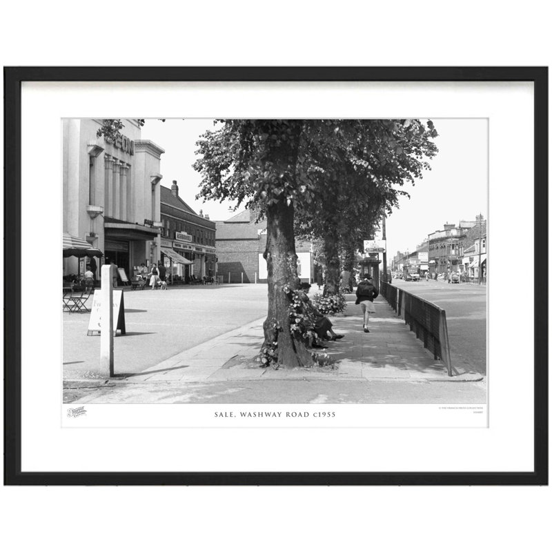 Sale, Washway Road C1955 by Francis Frith - Single Picture Frame Print, 40cm H x 50cm W x 2.3cm D