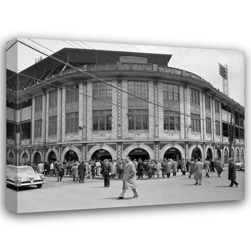 Forbes Field, 19" H x 24" W