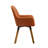 Rayshawn 22.83" W Linen Swivel dining chairs-406045622