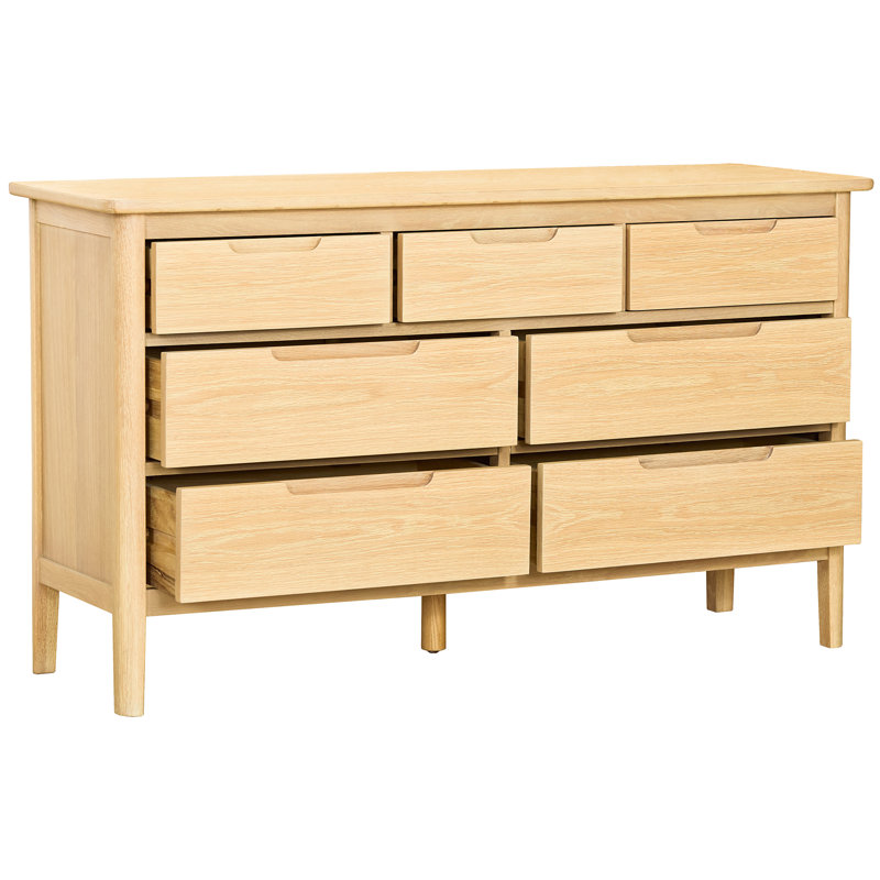 Sular 135cm W 7 - Drawer Chest of Drawers