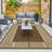 Outdoor Rug Waterproof All-Weather RV Awning Mat with Extra Stakes & Carry Bag, Modern Neutral Plastic Straw Outside Camping Rug for Large Patio, Deck, Backyard-1860118928-1860118940