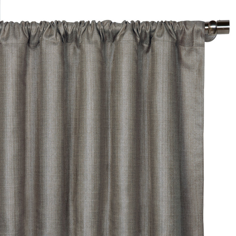 Panneau de rideau simple obscurcissant avec passe-tringle Meridian, L 96 po x L 96 po