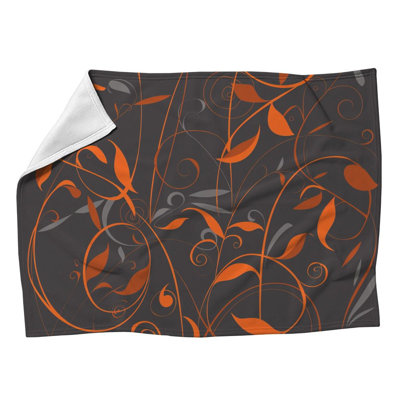  Floral Fleece Blanket