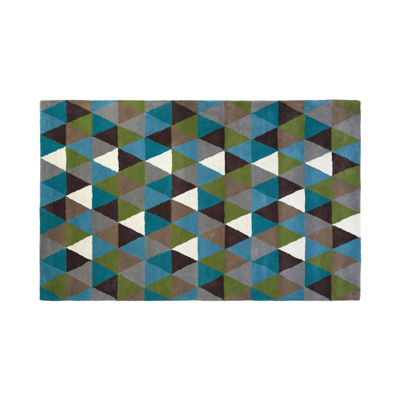 Dequisha Geometric Area Rug, Rectangle 151 x 200cm