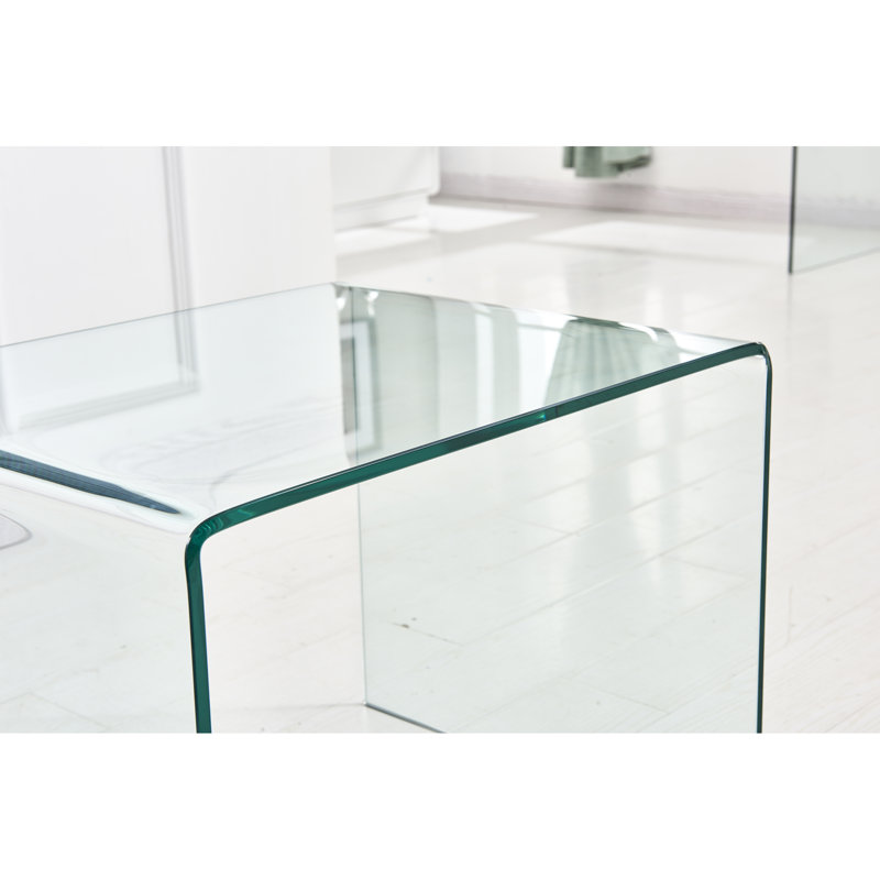Table de bout transparente - Convient à diverses occasions et à divers environnements