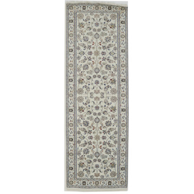 Tapis crème en laine noué à la main Beram