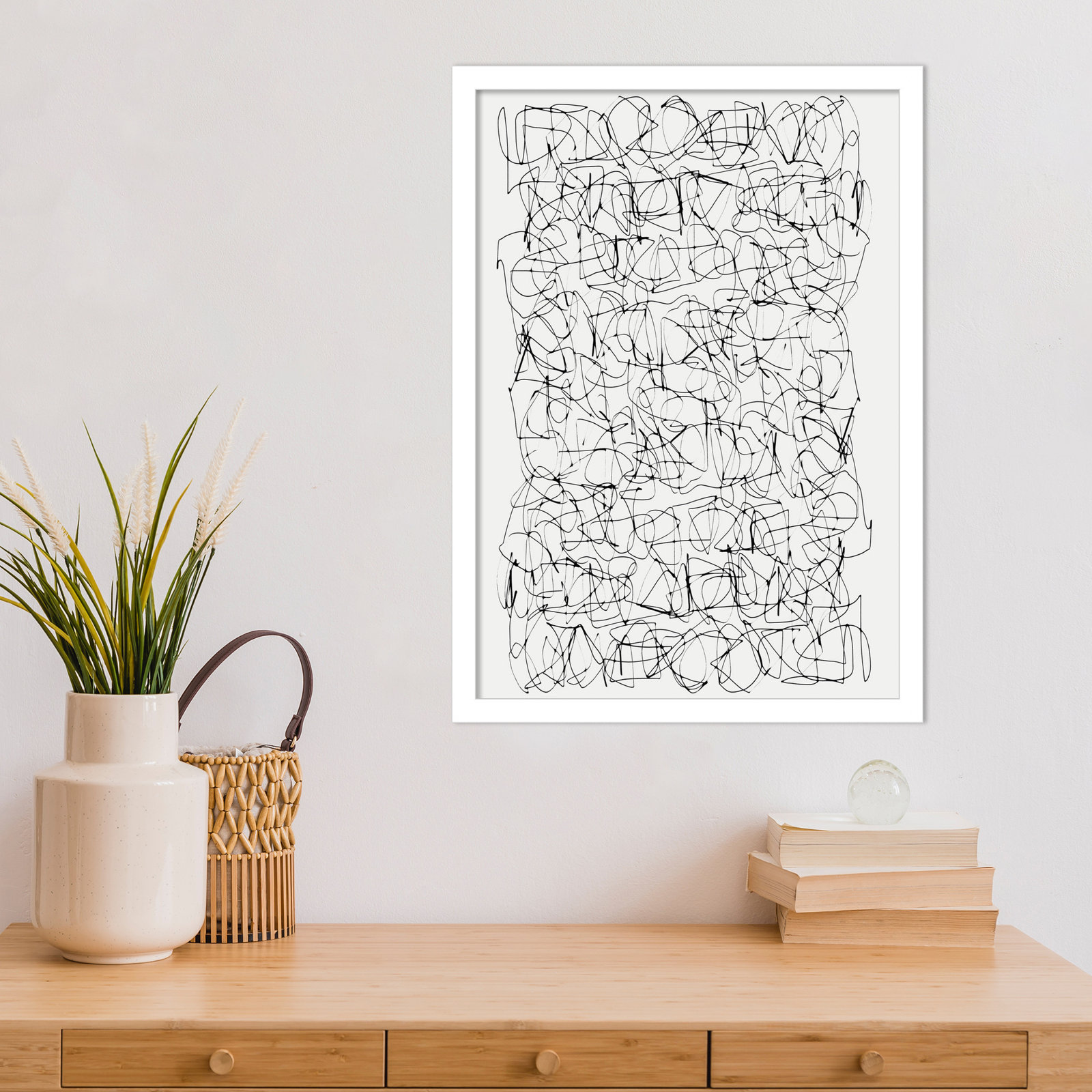 Circuitry by Dan Hobday, 21" H X 15" W, White