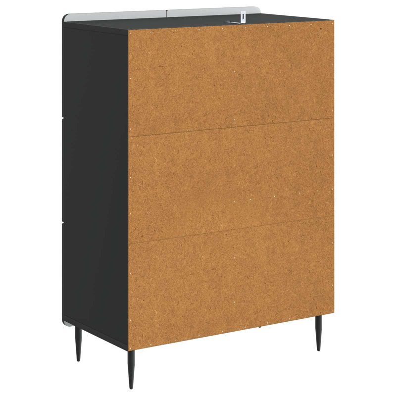 66cm Sideboard, Black