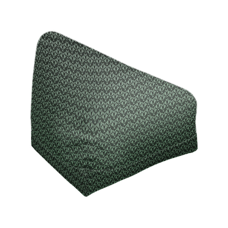 Petite chaise à sacs à billes & Leffel, Pas de bourre, vert, H 86 po x L 2 po x P 43 po