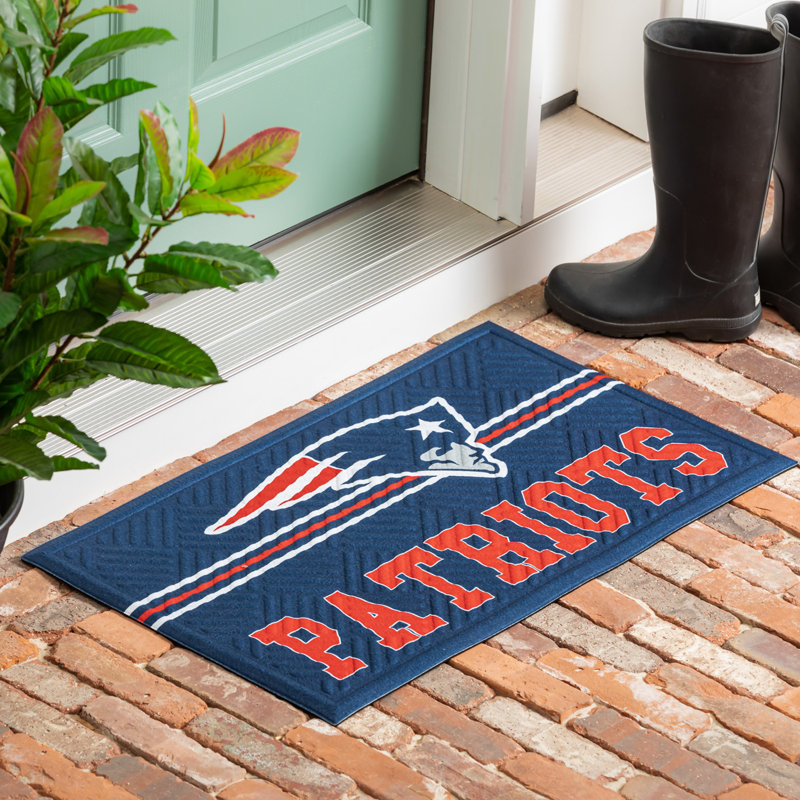 New England Patriots Embossed Doormat