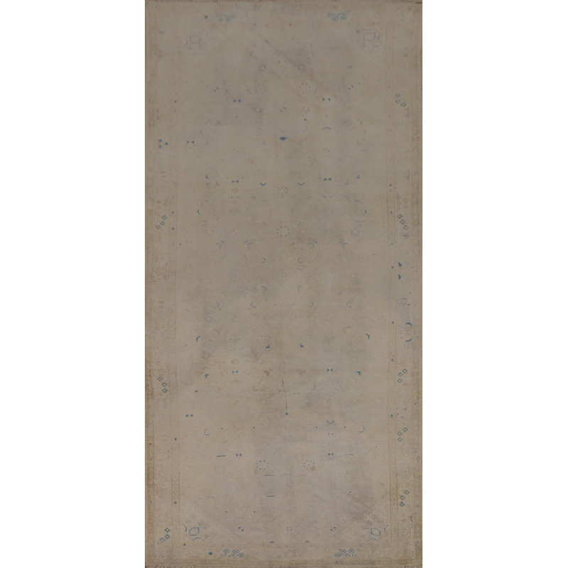 Tapis de couloir traditionnel en laine fait à la main M10