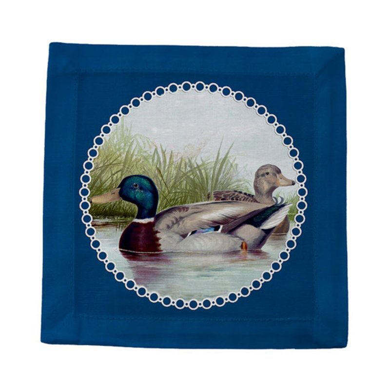 Square Napkins, Blue