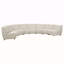 Canapé modulaire rembourré 8 pièces Sycamore Ivory