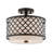 Mance Fabric Semi Flush Mount-552080577-552080580