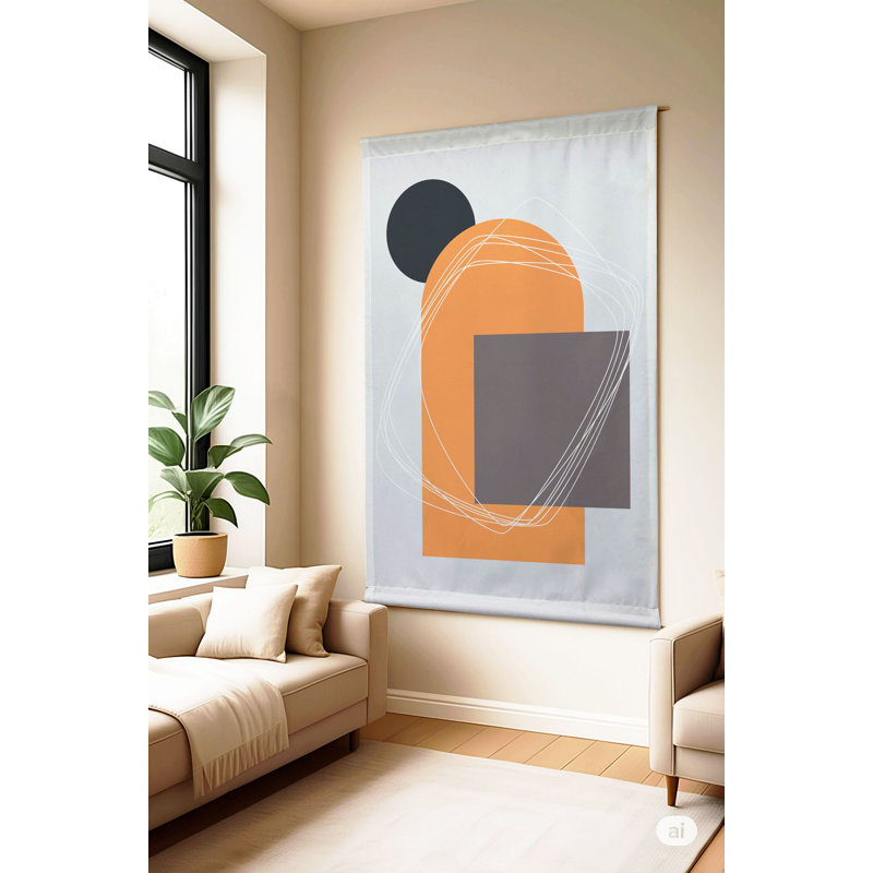 Stunning Decorative Polyester Painting, 57.1 x 78.7 inches | 50% Cotton / 50% Polyester, Perfect for Living Room & Bedroom Decor | Vibrant Colors & Unique Design for an Elegant Touch in Any Space