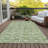 Washable Geometric Indoor / Outdoor Rug-1171778802