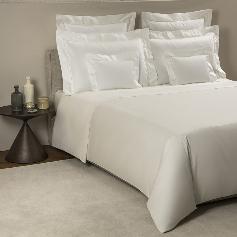 Single Ajour Pillowcase , Standard, Milk