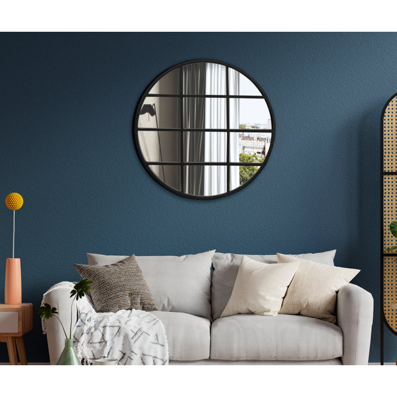 Miroir d'appoint Eigil, Noir