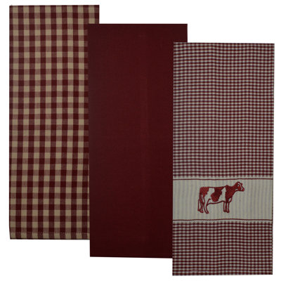 Serviette de cuisine holstein vache