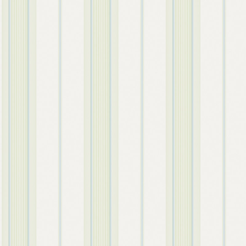 Smart 3 Stripes Slim Stripe Wallpaper Roll, Green