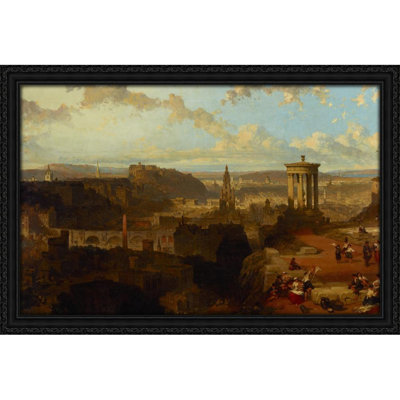 Edinburgh from the Calton Hill (1858)