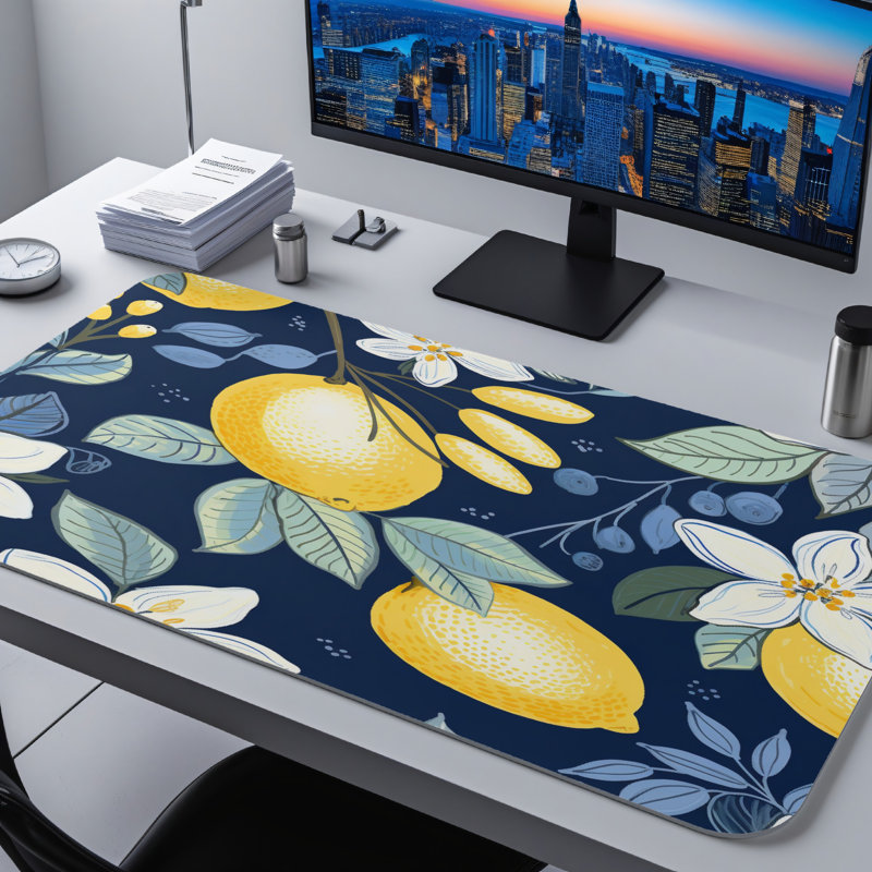 Polyester Desk Pad, 31.5x15.5