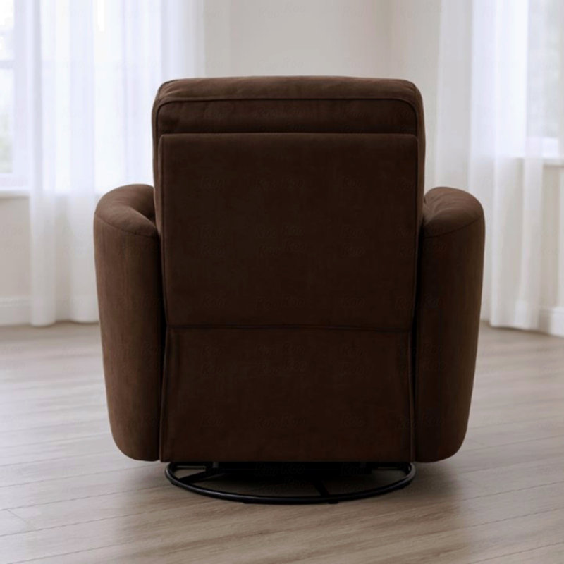 Microfibre manuelle pivotante avec fonction d'inclinaison, Chocolat