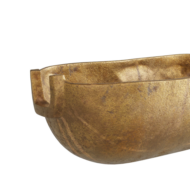 Atticus Aluminum Decorative Bowl