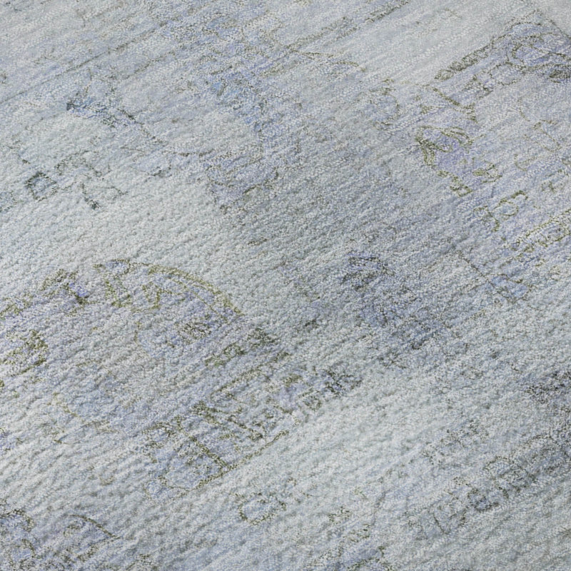 Premium Machine Washable Verlin AMF1769 Border Rug, Rectangle 5' x 7'6"