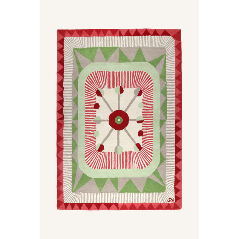 Michelann Wool Hand Woven Area Rug, Rectangle 160 x 230cm