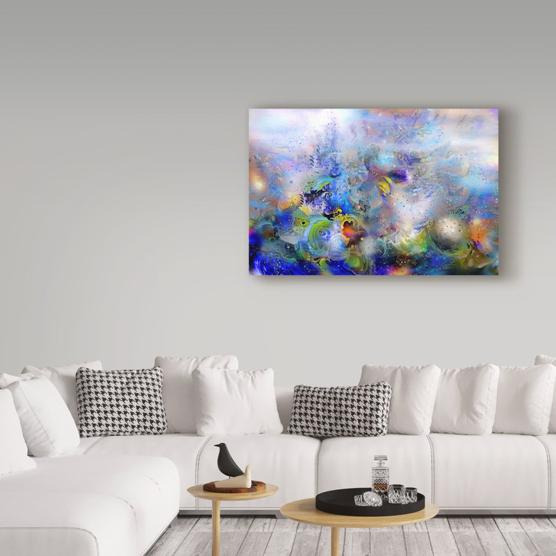 «Underwater 12» de Juriel, impression sur toile tendue, H 30 po x l 47 po