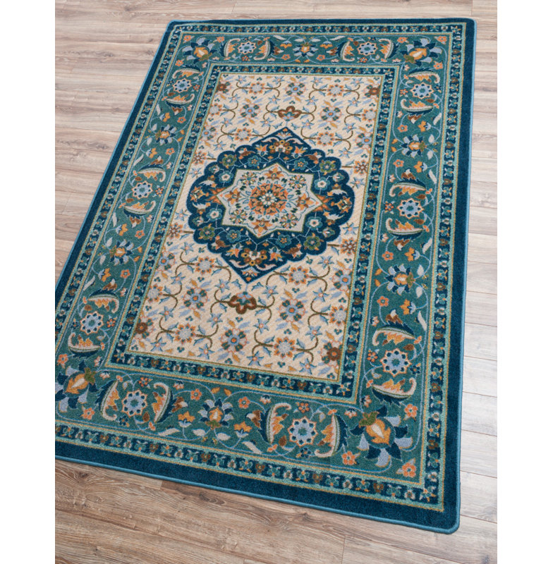 Prolley Oriental Indoor Rug, Rectangle 3'10" x 5'4"