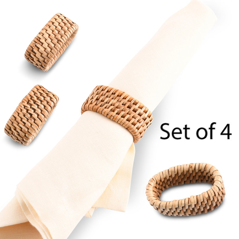 Hand Woven Rattan Napkin Ring