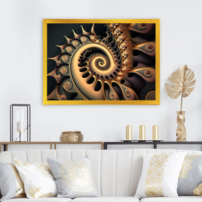 Golden Fractal Bliss IV " Golden Fractal Bliss IV "