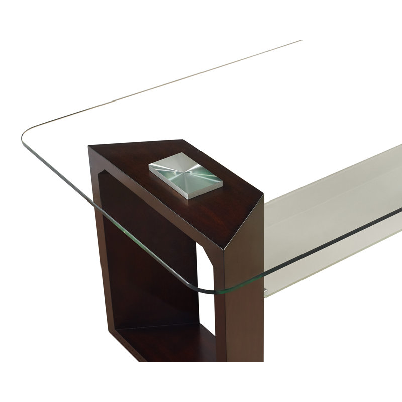 Cathryn Glass Top Coffee Table