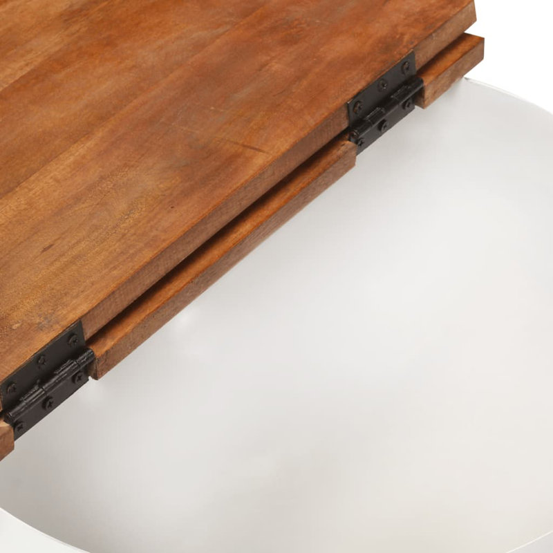 Dayne Coffee Table with Storage, White