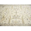 Tapis oriental en laine crème 8 x 16 Oushak